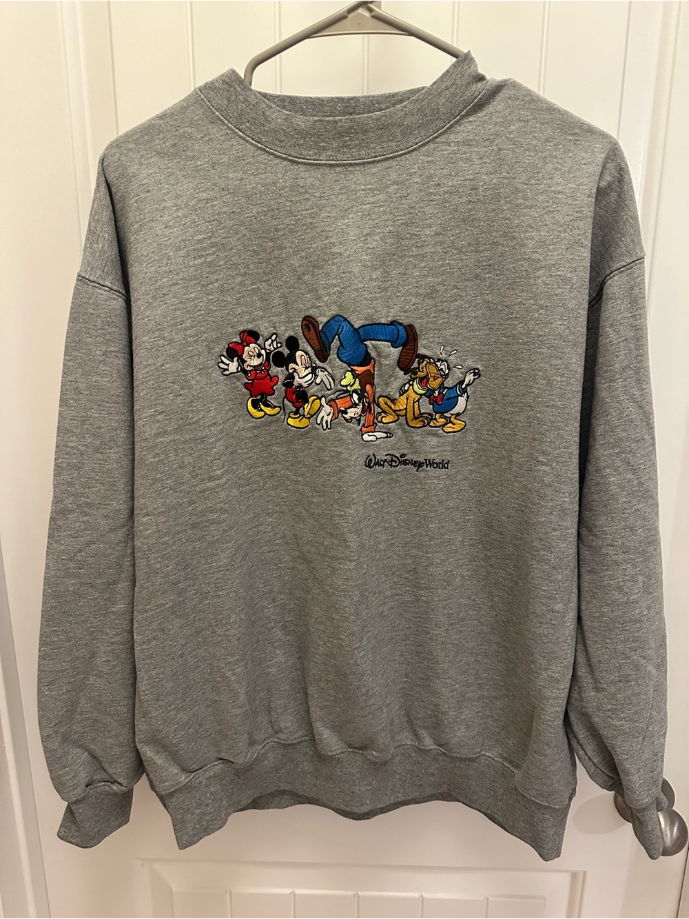 Vintage 90’s Mickey Inc Embroidered Crewneck